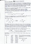 Samenvatting Organic Chemistry alle tentamenstof &lpar;H2&comma; H4 t&sol;m 8&comma; H10&comma; H11&rpar;