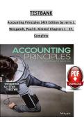 Test Bank for Accounting Principles&comma; 14th Edition by Jerry J&period; Weygandt & Paul D&period; Kimmel