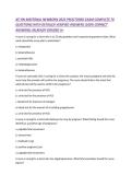 ATI RN MATERNAL NEWBORN 2023 PROCTORED EXAM COMPLETE 70  QUESTIONS WITH DETAILED VERIFIED ANSWERS &lpar;100&percnt; CORRECT  ANSWERS&rpar; &sol;ALREADY GRADED A&plus;  A nurse is caring for a client who is at 32 wks gestation and is experiencing preterm labor&period; What  meds should th