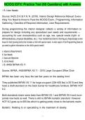 NCIDQ IDFX&colon; Practice Test &lpar;60 Questions&rpar; with Answers