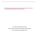 WGU D581 Task 2&colon; Designing a Research Project&semi; the Impact of Nurse Burnout on Patient Safety in Hospital Settings &vert; 2026 Update with complete solutions&period;