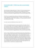 Basketball &lpar;IAABO &plus; NFHS&rpar; Exam with accurate detailed solutions