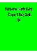 Nutrition for Healthy Living &ndash; Chapter 3 Study Guide PDF