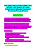 CON 3990V Certification Exam Study Guide 2026&sol;2027 &vert; 300&plus; Accurate MCQs with Verified Answers & Detailed Explanations &vert; Guaranteed Pass Latest Version