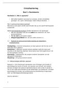 Samenvatting Antwoorden op agressie en grensoverschrijdend gedrag -  Crisishantering