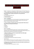 NUR 2513&colon; Maternal-Child Nursing  Final Exam 