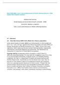WGU D568 DMN1 Task 2&colon; Social Determinants of Health Affecting Veterans &vert; 2026 Update with complete solutions&period;