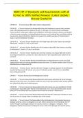 NERC CIP v7 Standards and Requirements with all Correct & 100&percnt; Verified Answers &vert;Latest Update &vert;Already Graded A&plus;