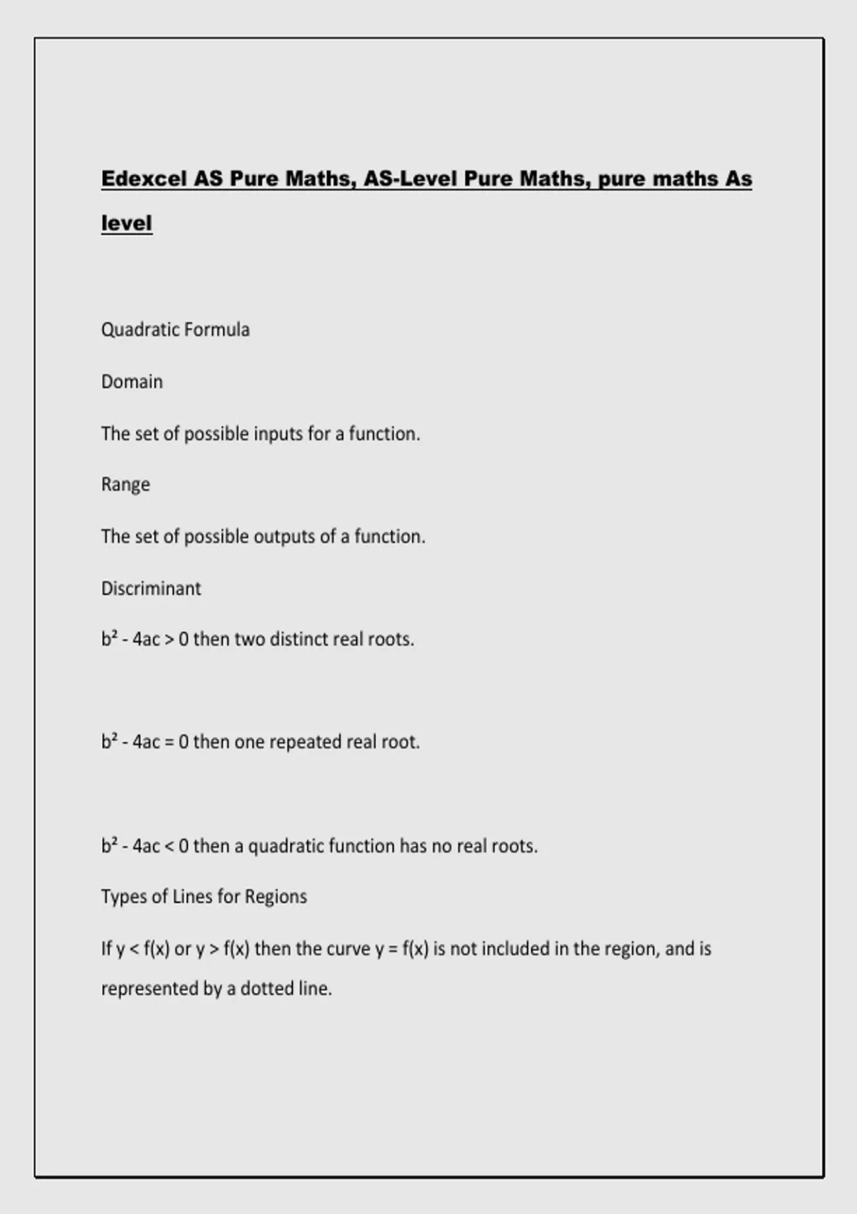 Edexcel AS Pure Maths, AS-Level Pure Maths, pure maths As level ...