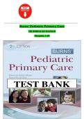 Test Bank For Burns' Pediatric Primary Care 7th Edition by Dawn Lee Garzon&semi; Nancy Barber Starr&semi; Margaret A&period; Brady&semi; Nan M&period; Gaylord&semi; Martha Driessnack&semi; Karen Dud 9780323581967 Chapter 1-46