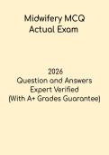 Midwifery MCQ Exam 2026 Questions & Answers PDF &vert; Obstetrics & Maternal Health Test Prep