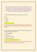 WGU D311 MICROBIOLOGY OBJECTIVE ASSESSMENT EXAM AND PRACTICE EXAN 2026 TESTBANK &vert;WGU OA MICROBIOLOGY EXAM COMPLETE ACCURATE QUESTIONS WITH WELL ELABORATED ANSWERS WITH RATIONALES &lpar;100&percnt; CORRECT VERIFIED SOLUTIONS&rpar; CURRENTLY UPDATED VERSION &vert;GUARANTEED PASS