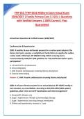 NEWEST NURS 5432 FNP 1 &vert; NURS 5432 FAMILY 1 MIDTERM AND FINAL EXAM 