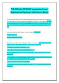 PCB 3233 ch 6&comma; PCB 3323 Immunology Exam 3 Questions And Answers - 100&percnt; Correct Review