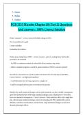 PCB 3233 Microbe Chapter 10 &lpar;Test 2&rpar; Questions And Answers - 100&percnt; Correct Solution