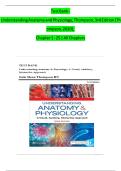Test Bank for Understanding Anatomy & Physiology&comma; 3rd Edition &ndash; Thompson &lpar;All Chapters&rpar;