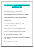 PCB 3233 EXAM 2 &lpar;Practice&rpar; Questions And Answers - 100&percnt; Correct &ndash; 2026