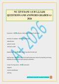 NU 325 EXAM PACKAGE DEAL 100&percnt; VERIFIED 2026&period;