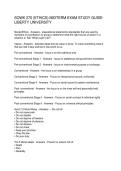 SOWK 270 &lpar;ETHICS&rpar; MIDTERM EXAM STUDY GUIDE- LIBERTY UNIVERSITY
