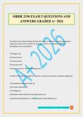OBHR 3330 EXAM 5 QUESTIONS AND ANSWERS GRADED A&plus; 2026