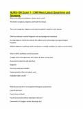 NURS-100 Exam 1 - CWI Wees Latest Questions and Answers&period;
