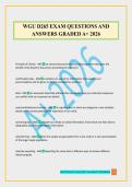 WGU D265 EXAM QUESTIONS AND ANSWERS GRADED A&plus; 2026