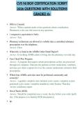 CVS NJ BOP CERTIFICATION SCRIPT 2026 QUESTIONS WITH SOLUTIONS GRADED A&plus;