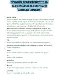 CVS NJ BOP COMPREHENSIVE STUDY GUIDE 2026 FULL QUESTIONS AND SOLUTIONS GRADED A&plus;