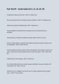 Post Test &num;1 &ndash; Study Guide &lpar;LD 5&comma; 15&comma; 16&comma; 20&comma; 39&rpar;