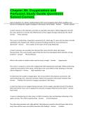 Chapter 38&colon; Oxygenation and Perfusion Study Guide Questions Solved Correct&period;