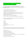 NUR 2038 Exam 4 Questions with Actual Detailed Answers&period;