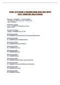 COSC 275 EXAM 2 PALMER NEW 2026 SET WITH 100&percnt; VERIFIED SOLUTIONS&excl;&excl;