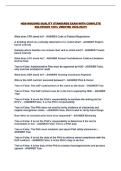 HQS-HOUSING QUALITY STANDARDS EXAM WITH COMPLETE SOLUTIONS 100&percnt; VERIFIED 2026-2027&excl;&excl;