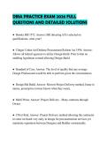 DBIA PRACTICE EXAM 2026 FULL QUESTIONS AND DETAILED SOLUTIONS