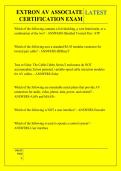 EXTRON AV ASSOCIATE  CERTIFICATION EXAM QUESTIONS AND ANSWERS 2026