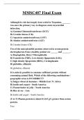 MMSC407 Final Exam QUESTIONS AND ANSWERS 2026