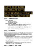 2026&sol;2027 Calculate with Confidence &lpar;7th Edition&rpar; Test Bank &vert; Nursing Dosage Calculations&comma; Pharmacology Math & High-Alert Protocols