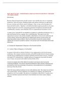 WGU C845 VUN1 Task 2 - Incident Response Analysis and Network Security Review &vert; 2026 Update with complete solutions&period;