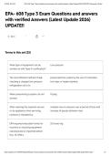 EPA- 608 Type 3 Exam Questions and answers with verified Answers &lpar;Latest Update 2026&rpar; UPDATE&excl;&excl;