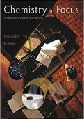 Test Bank Chemistry in Focus&colon; A Molecular View of Our World 5th Edition by Nivaldo J&period; Tro ISBN 9781305079255 All Chapters Complete 2026 A&plus;