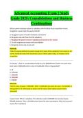 Advanced Accounting Exam 2 Study  Guide 2025&colon; Consolidations and Business  Combinations