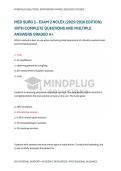 MED SURG 2 - EXAM 2 NCLEX &lpar;2025&sol;2026 EDITION&rpar; WITH COMPLETE QUESTIONS AND MULTIPLE ANSWERS GRADED A&plus;