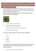 BIOD 171 Portage Learning Final Exam Questions &vert; Actual  Exam Questions & 100&percnt; Correct Answers &vert; Latest Update  2026 &vert; Biology Exam Prep