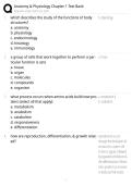 Anatomy & Physiology Chapter 1 Study Guide &vert; Practice Questions & Basic Concepts