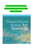 Test Bank &ndash; Theoretical Basis for Nursing&comma; 6th Edition Authors&colon; Melanie McEwen&comma; Evelyn M&period; Wills Chapters Covered&colon; 1&ndash;23 for 2026&sol;2027&comma; nursing theory and professional nursing exam prep&period;