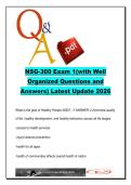 Fundamentals of Nursing &lpar;NSG300&rpar; 2026 &ndash; 250 Exam Questions & Answers on Vital Signs&comma; Infection Control&comma; Mobility&comma; Patient Safety
