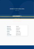 COL3704 Assignment 1 2026 Semester 1 Due 27 March 2026