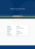 LJU4804 Assignment 2 2026 Semester 1 &lpar;251713&rpar; Due 7 April 2026
