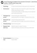 Human Physiology 261 Midterm Study Guide &vert; Practice Questions & Exam Review