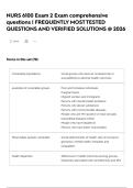 NURS 6100 Exam 2 Exam comprehensive questions &vert; FREQUENTLY MOST TESTED QUESTIONS AND VERIFIED SOLUTIONS &commat; 2026